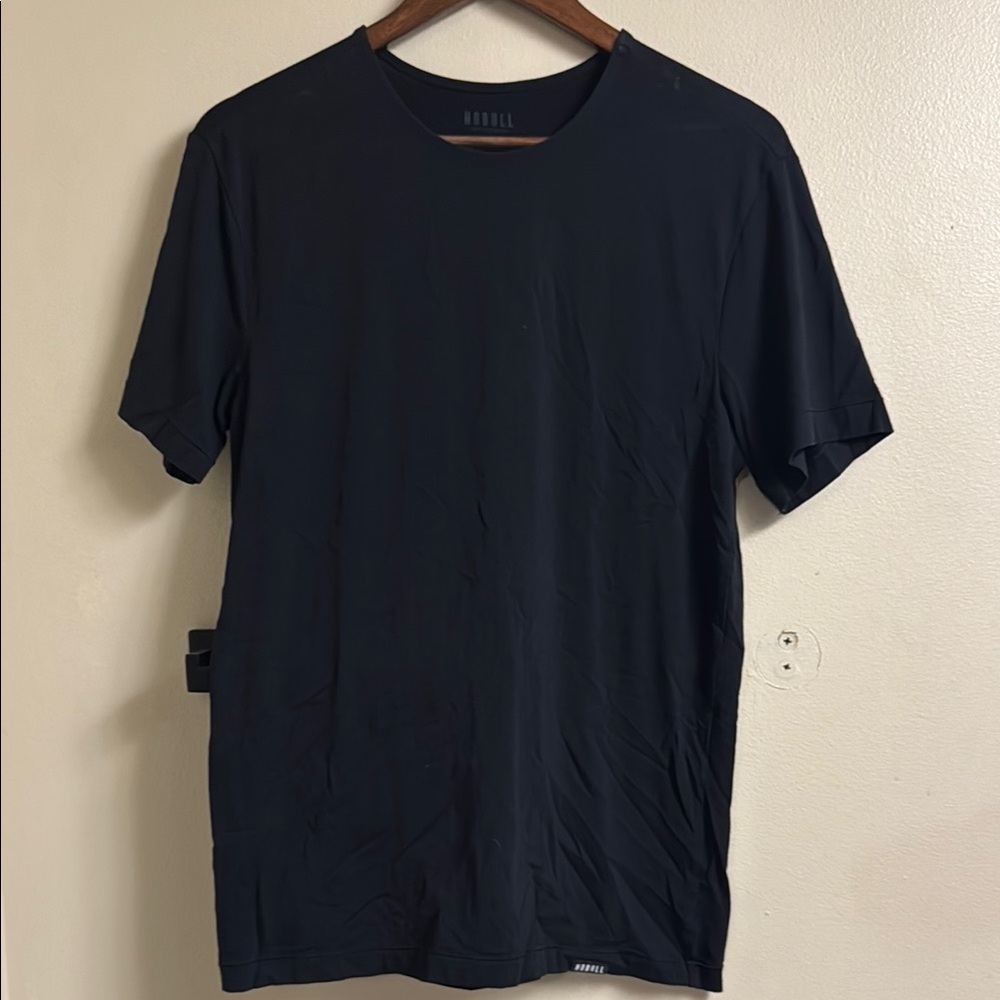 NOBULL Black Short Sleeve Tee Classic Casual Shirt